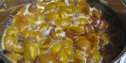 варенье из абрикосов половинками