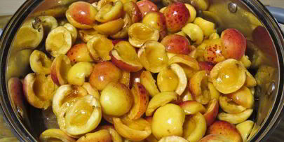 варенье из абрикосов половинками