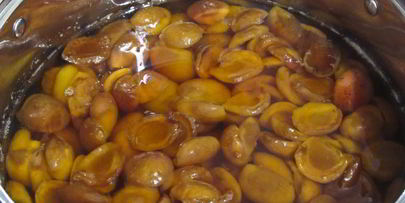 варенье из абрикосов половинками