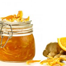 Рецепт Варенье из апельсиновых корочек с имбирем