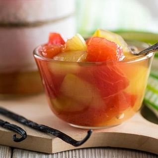 Варенье из арбуза с ванилью