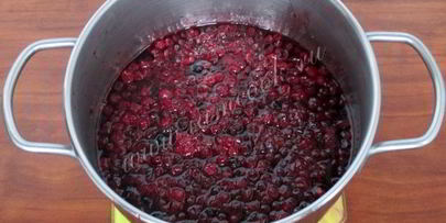 варенье из брусники с яблоками