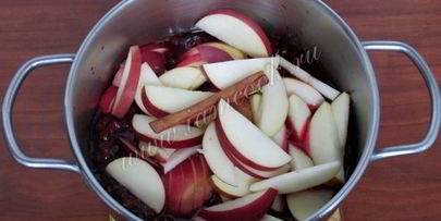 варенье из брусники с яблоками