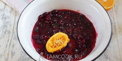 варенье из черешни без косточек с апельсином
