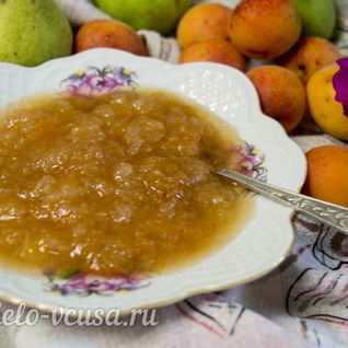 Варенье из груш с абрикосами