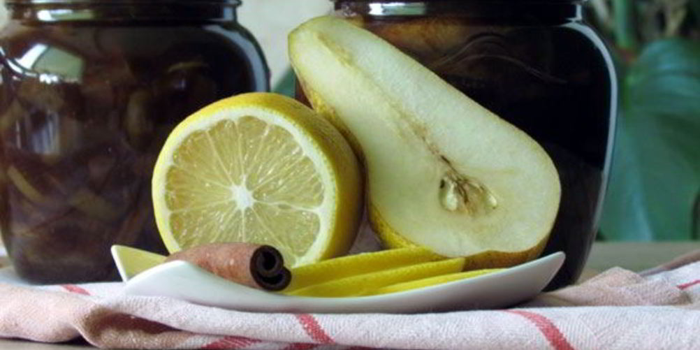Рецепт варенье из груш с лимоном