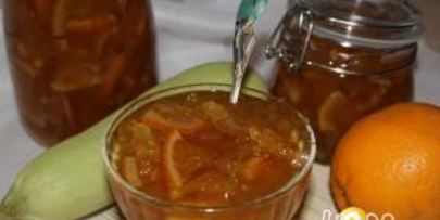 варенье из кабачков с апельсинами