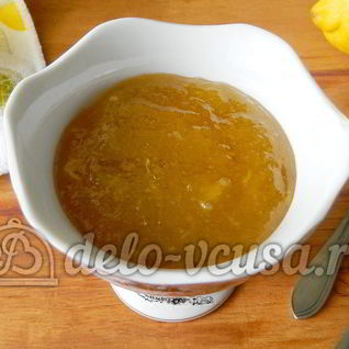 Варенье из кабачков с лимоном