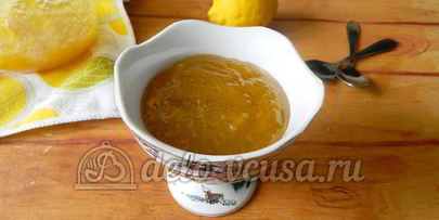 варенье из кабачков с лимоном