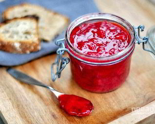 Варенье из клубники с ванилью