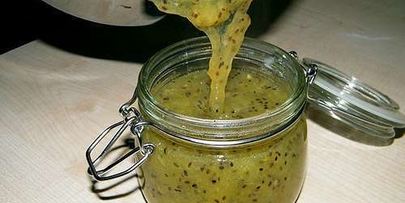 варенье из крыжовника с киви
