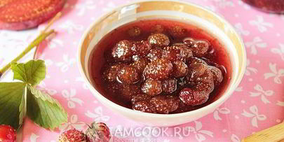 варенье из лесной клубники