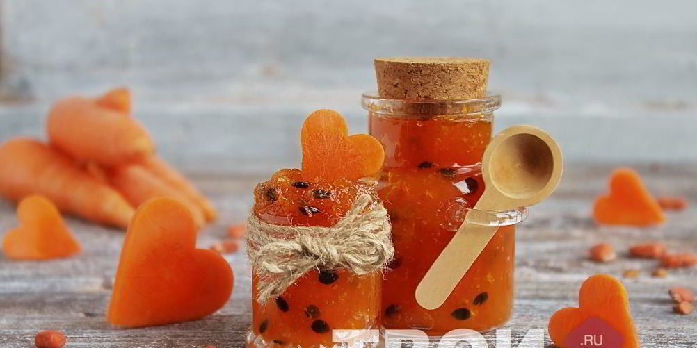 Рецепт варенье из моркови