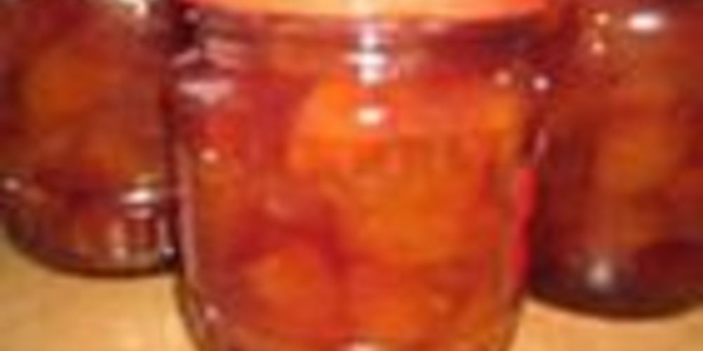 Рецепт варенье из персиков и груш