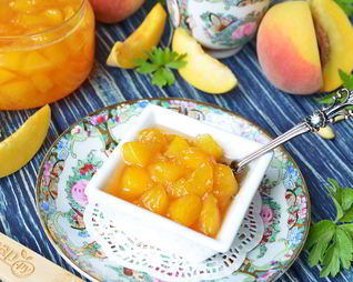 Варенье из персиков с апельсинами