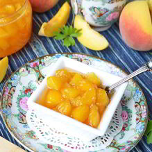 Рецепт Варенья из персиков с апельсинами