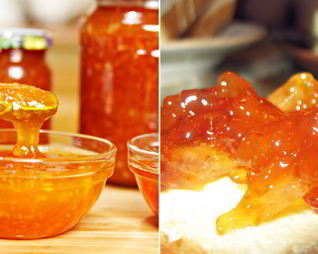 Варенье из персиков с цитрусовыми