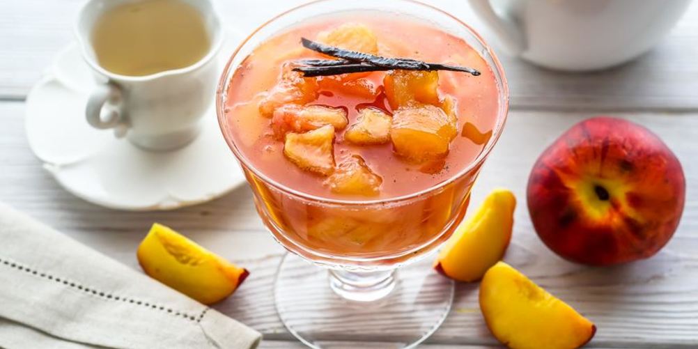 Рецепт варенье из персиков с ванилью