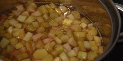 варенье из ревеня и лимона