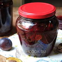 Рецепт Варенье из слив с грецкими орехами