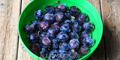 варенье из слив с грецкими орехами