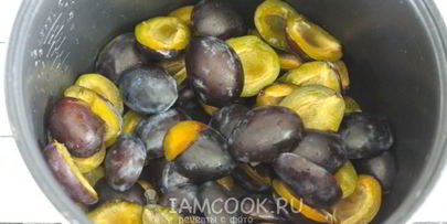 варенье из слив в мультиварке