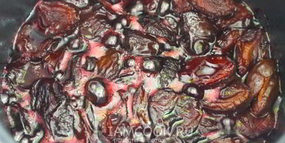 варенье из слив в мультиварке