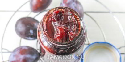 варенье из слив в мультиварке
