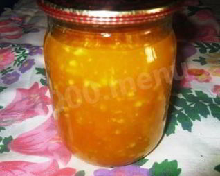 Варенье из тыквы с апельсином