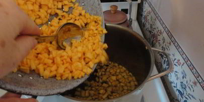 варенье из тыквы с курагой на зиму