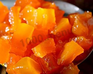 Варенье из тыквы с курагой