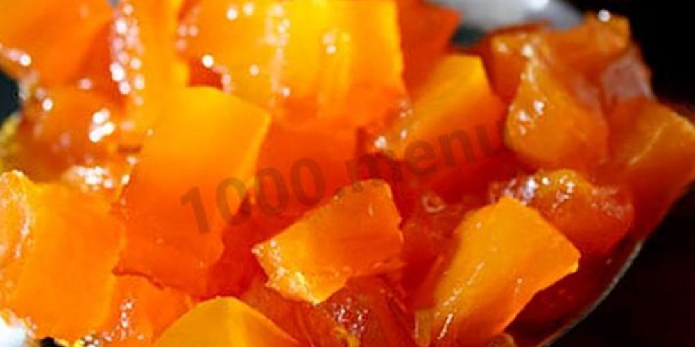 Рецепт варенье из тыквы с курагой