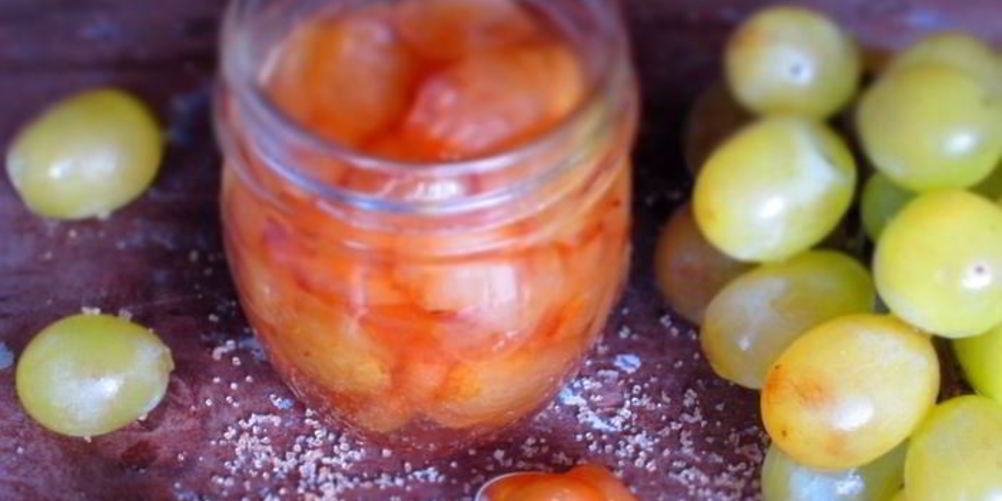 Рецепт варенье из винограда без косточек