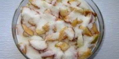 варенье из яблок дольками