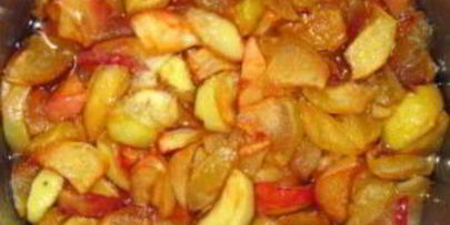 варенье из яблок дольками