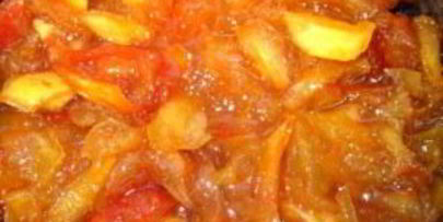 варенье из яблок дольками