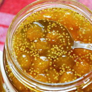 Варенье из земляничного физалиса с корицей и лимоном