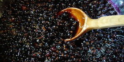 варенье-пятиминутка из смородины с имбирем