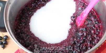 варенье-желе из черной смородины