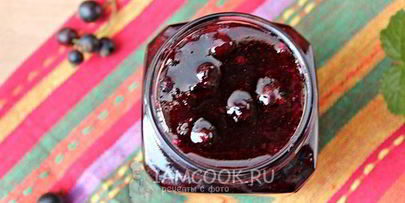 варенье-желе из черной смородины