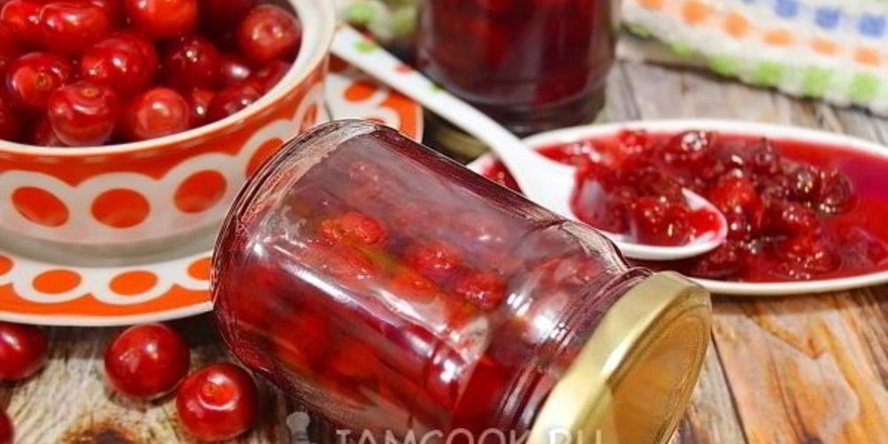 Рецепт вишневое варенье с агар-агаром