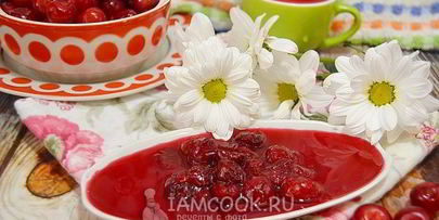 вишневое варенье с агар-агаром