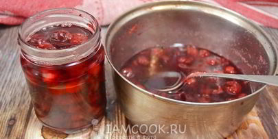 вишневое варенье с агар-агаром