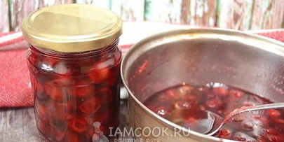 вишневое варенье с агар-агаром