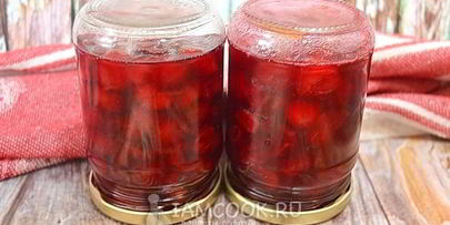 вишневое варенье с агар-агаром