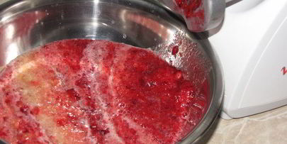 яблочно-клюквенный конфитюр