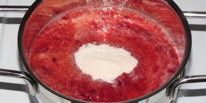 яблочно-клюквенный конфитюр