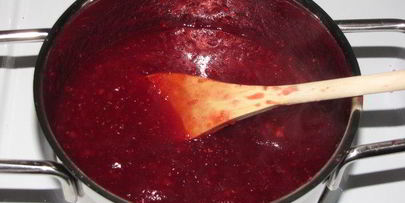 яблочно-клюквенный конфитюр