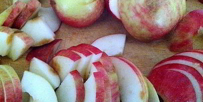 яблочное варенье с миндалем