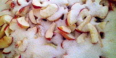 яблочное варенье с миндалем